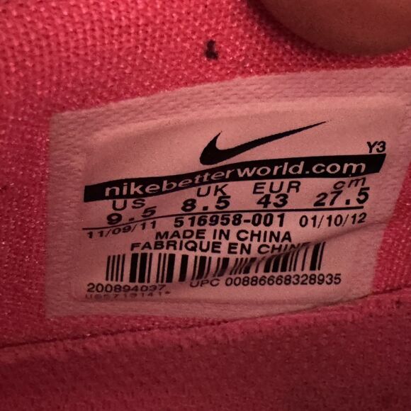 S Nike LeBron 9 P.S. Elite South Beach Men’s Size 9.5 OG‎ 516958-001 Teal Pink